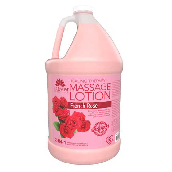 Lapalm Healing Therapy Massage Lotion French Rose